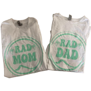 “The Big One” first birthday party matching parent shirts for beach surf theme